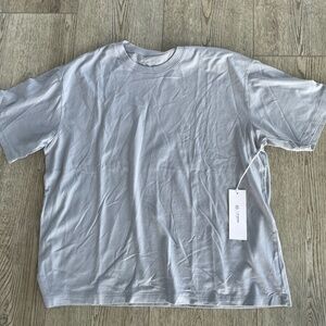 NEW- AG ADRIANO GOLDSCHMIED Karter Ex-Boyfriend Cloud Blue T-shirt